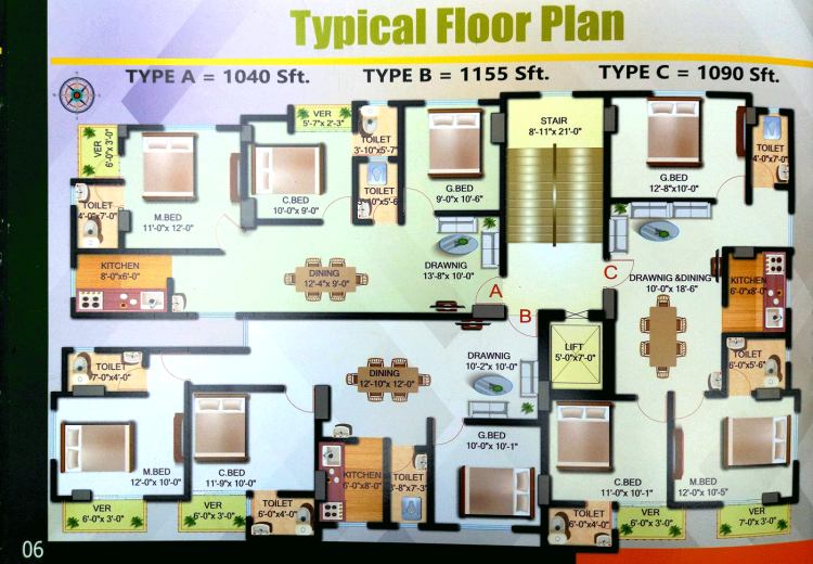 Haven Four Sister's Tower - Layout (3)