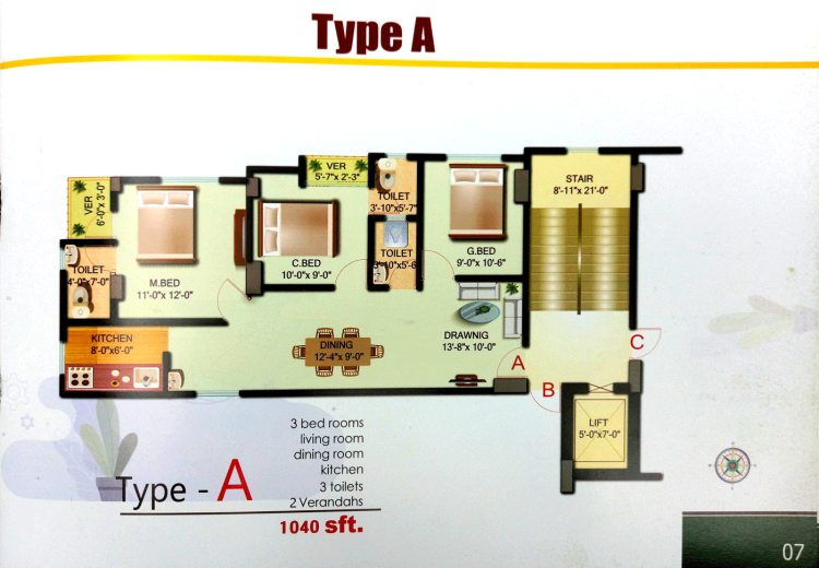 Haven Four Sister's Tower - Layout (4)