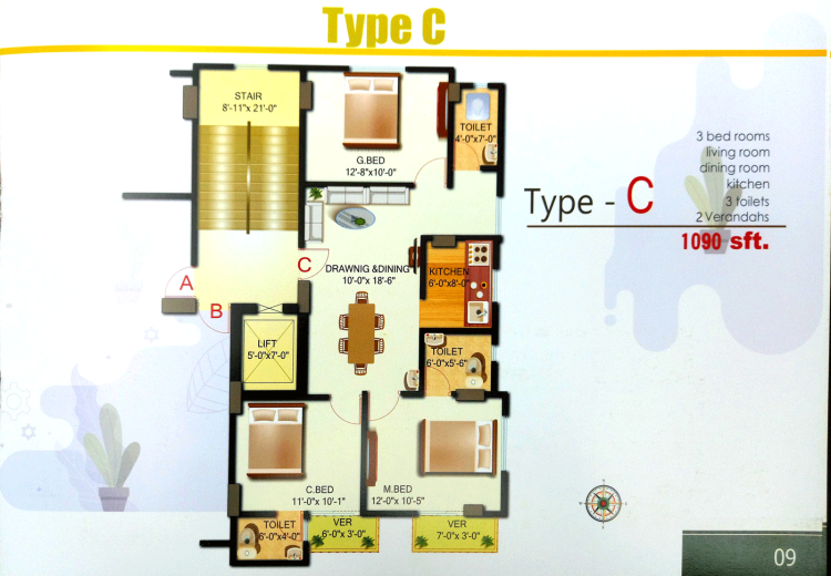 Haven Four Sister's Tower - Layout (6)