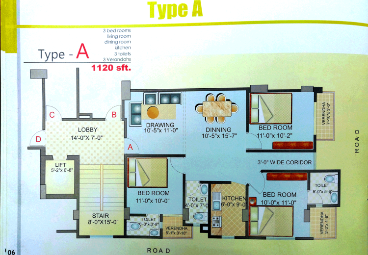 Haven Sirajul Islam Villa - Layout (3)