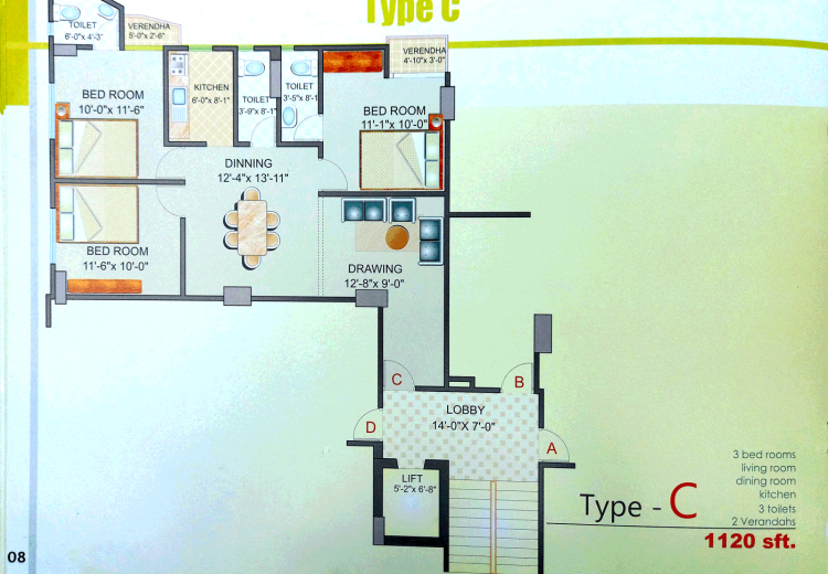 Haven Sirajul Islam Villa - Layout (5)